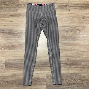 Lululemon Striped Athletic Leggings